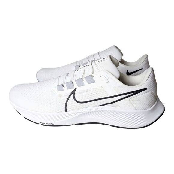 NIKE Air Zoom Pegasus 38 'White Black' Running Shoes Size 14 - Picture 2 of 7